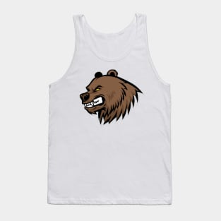 grizzly bear drawing bear Tank Top